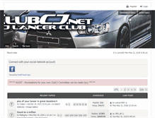 Tablet Screenshot of clubcj.net
